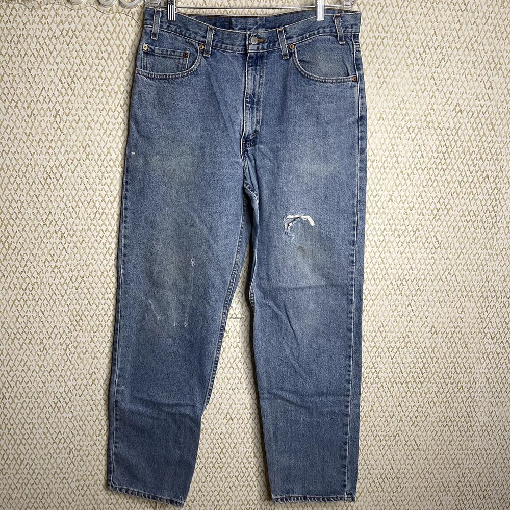 Vintage Y2k 2001 Levi Strauss & Co  550 Relaxed Fit Jeans Mens Size 36/32